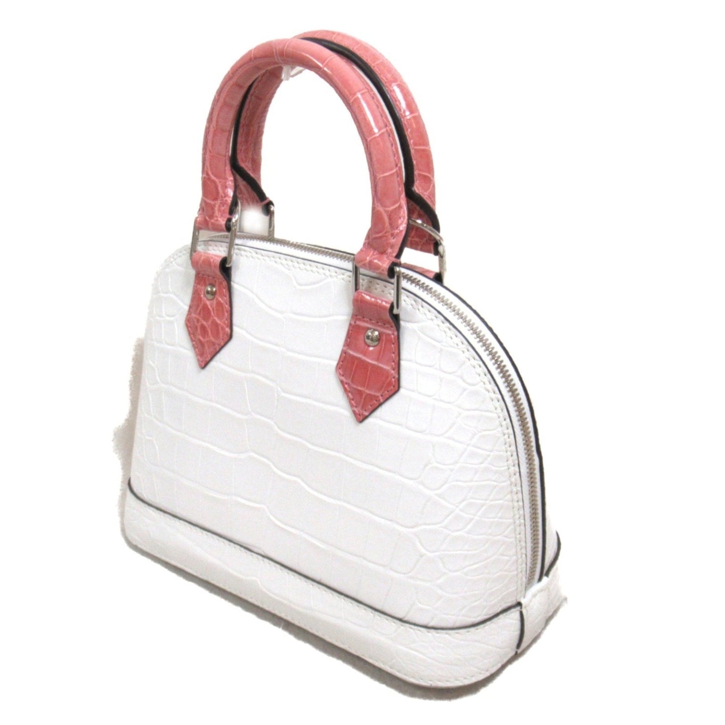 Louis Vuitton White Coated Canvas Pvc Shoulder Bag