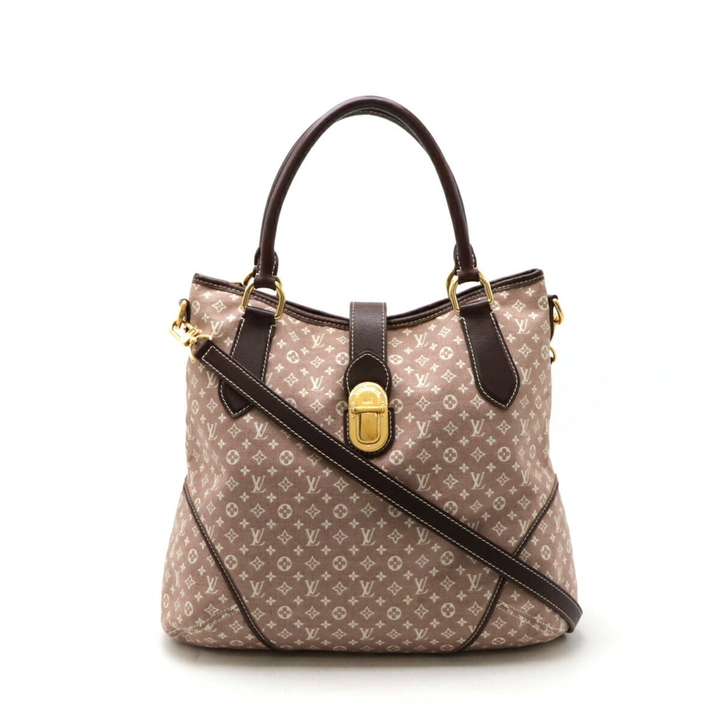 Louis Vuitton Sepia Monogram Idylle Canvas Shoulder Bag Tote Bag ()