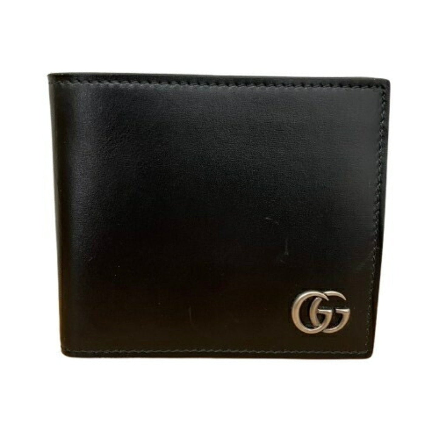 Gucci Black Leather Wallet (Bi-Fold)