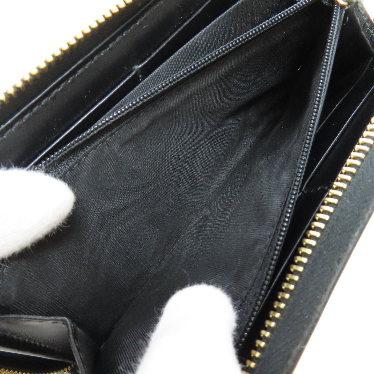 Gucci Black Leather Coin Purse/Coin Case