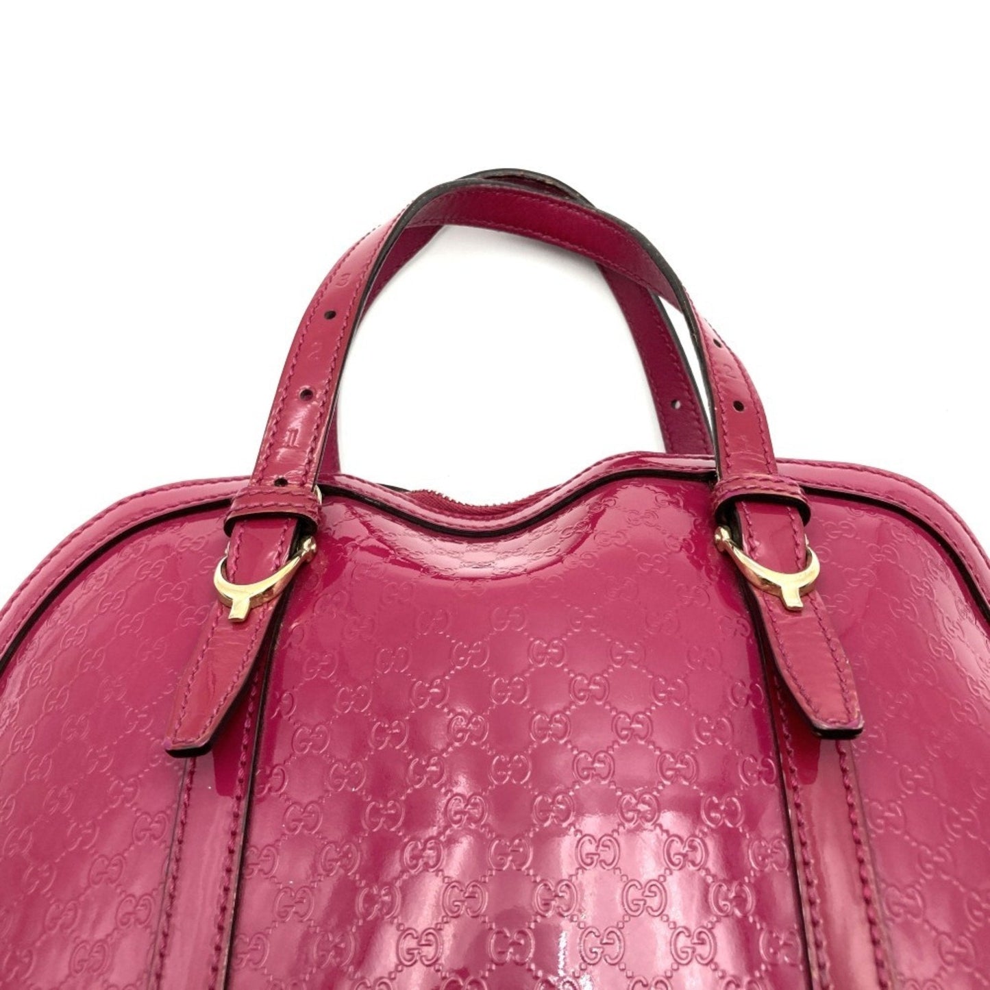 Gucci Microguccissima Pink Leather Handbag Shoulder Bag
