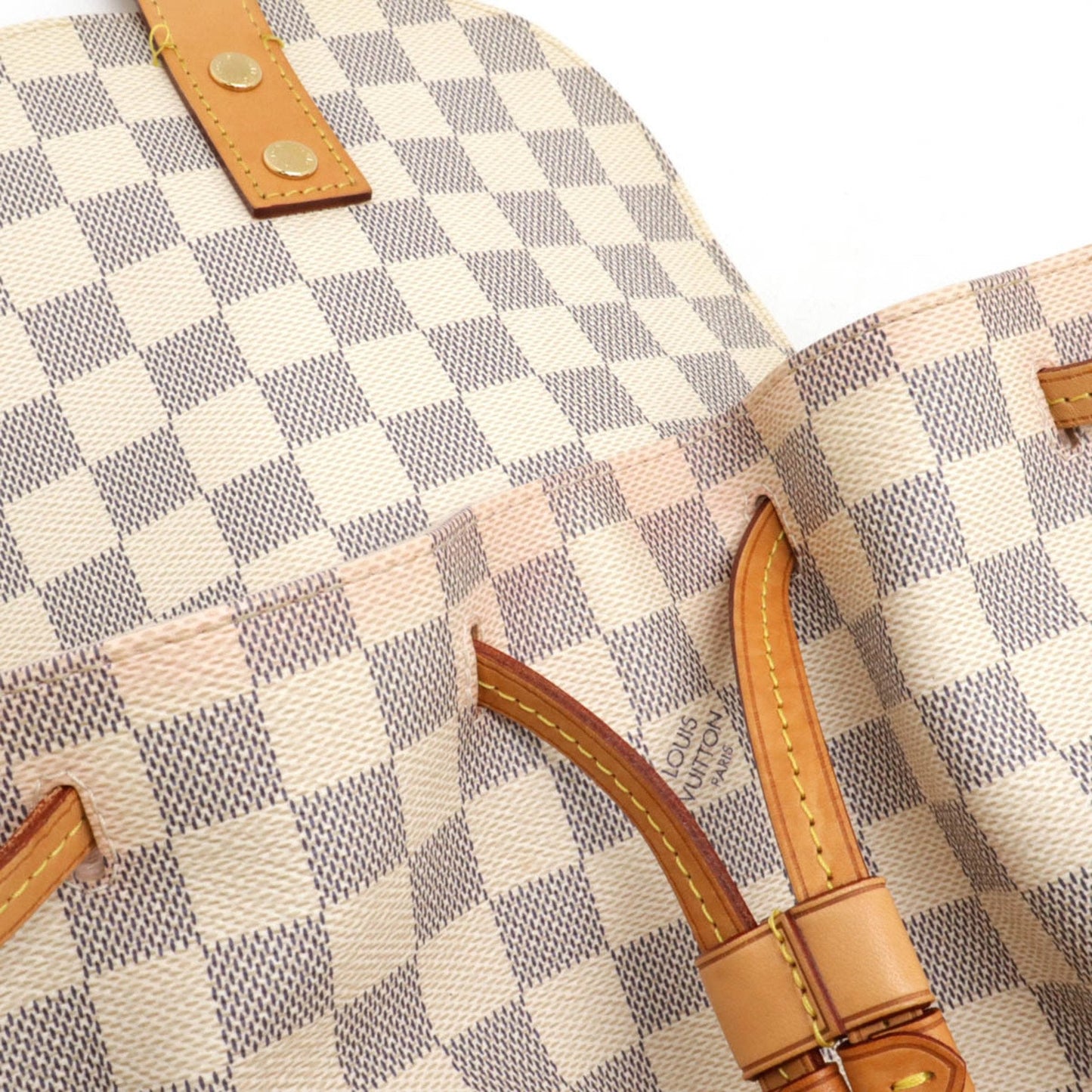 Louis Vuitton Damier Azur Damier Azur Backpack Shoulder Bag