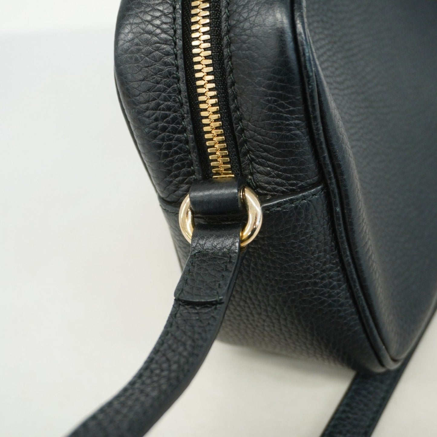 Gucci Black Leather Shoulder Bag