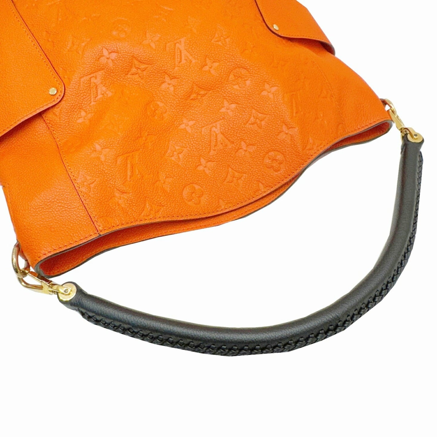 Louis Vuitton Orange Monogram Empreinte Shoulder Bag
