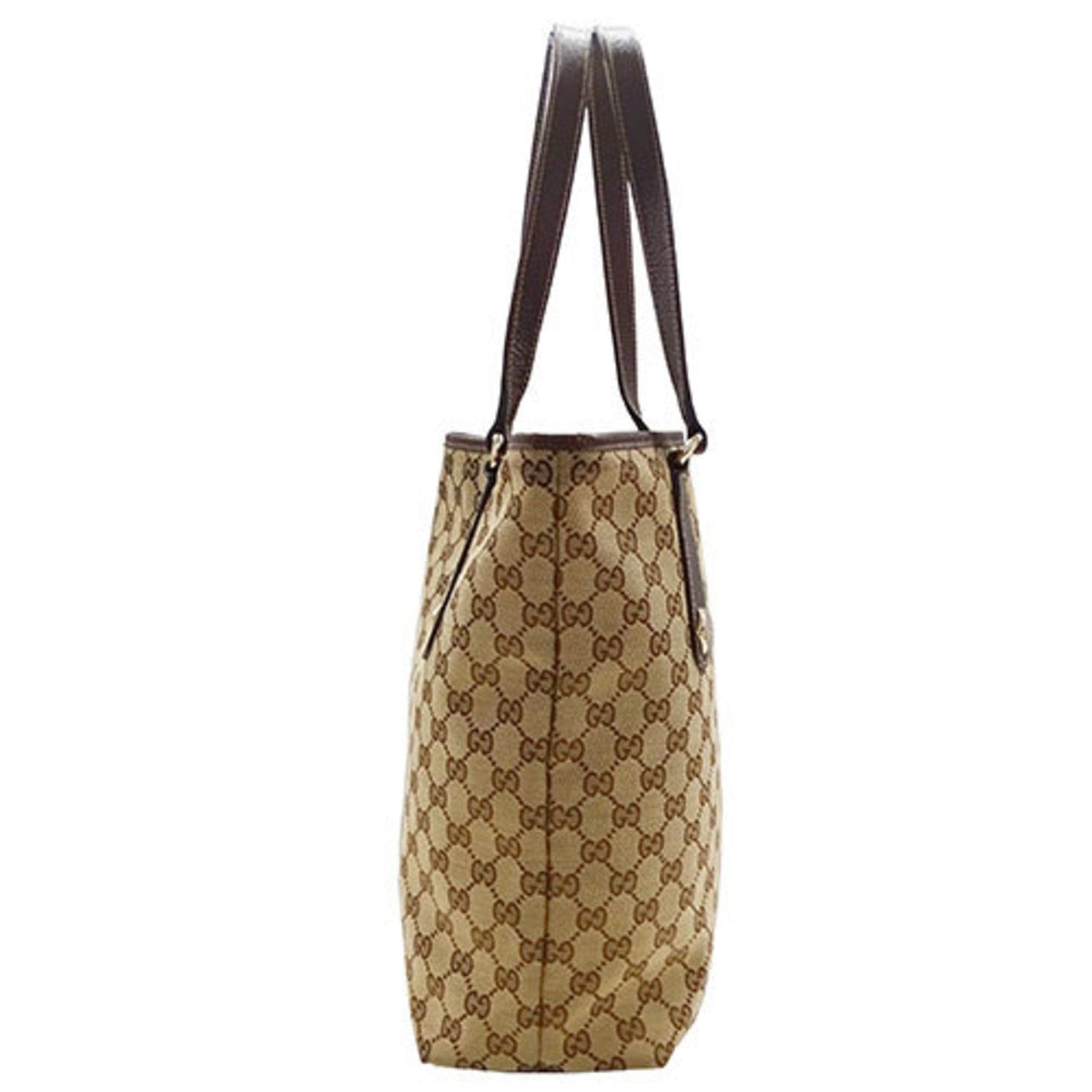 Gucci Brown Gg Gg Canvas Tote Bag