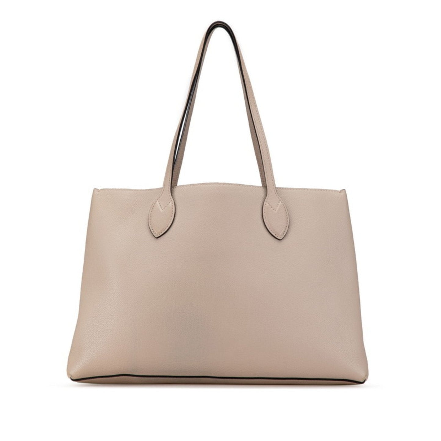 Louis Vuitton Grayish Leather Shoulder Bag Tote Bag