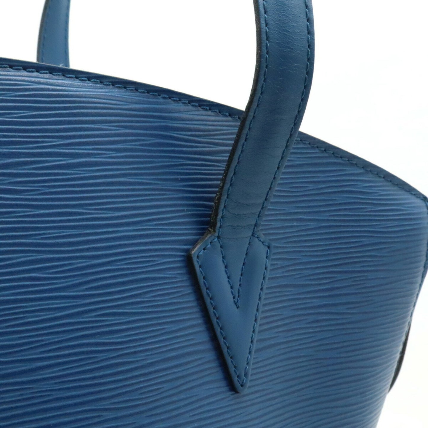 Louis Vuitton Toledo Blue Epi Leather Shoulder Bag Tote Bag