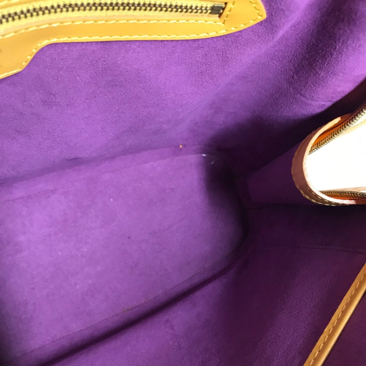 Louis Vuitton Yellow Leather Shoulder Bag