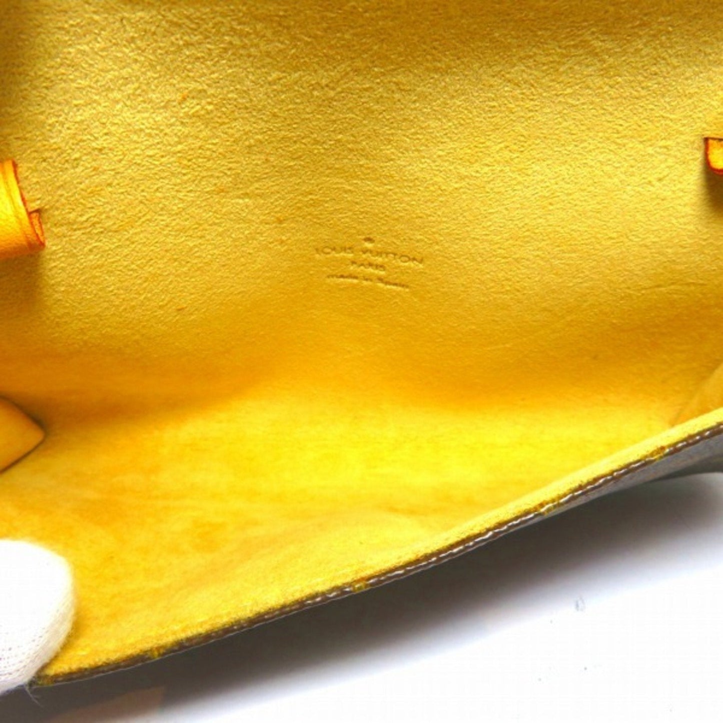 Louis Vuitton Brown Clutch Bag Pochette Shoulder Bag