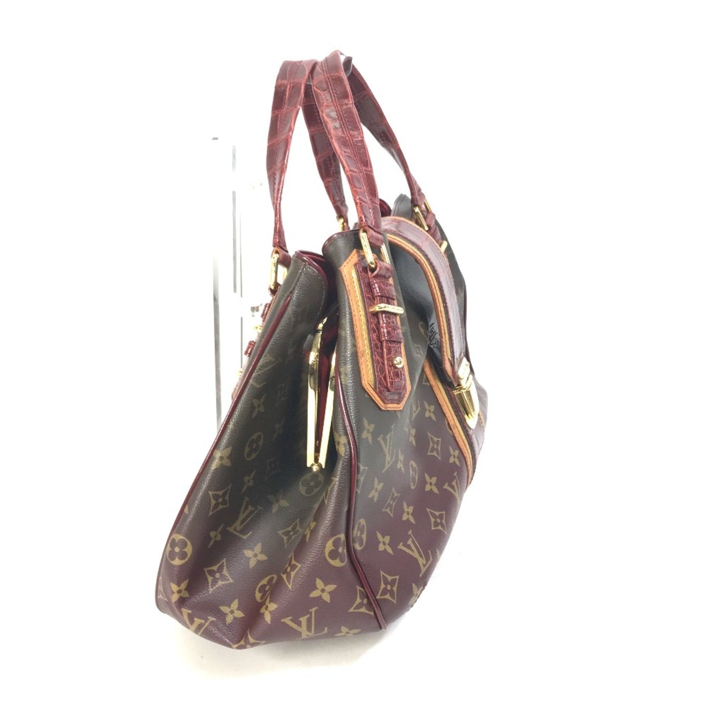Louis Vuitton Red Cloth Shoulder Bag