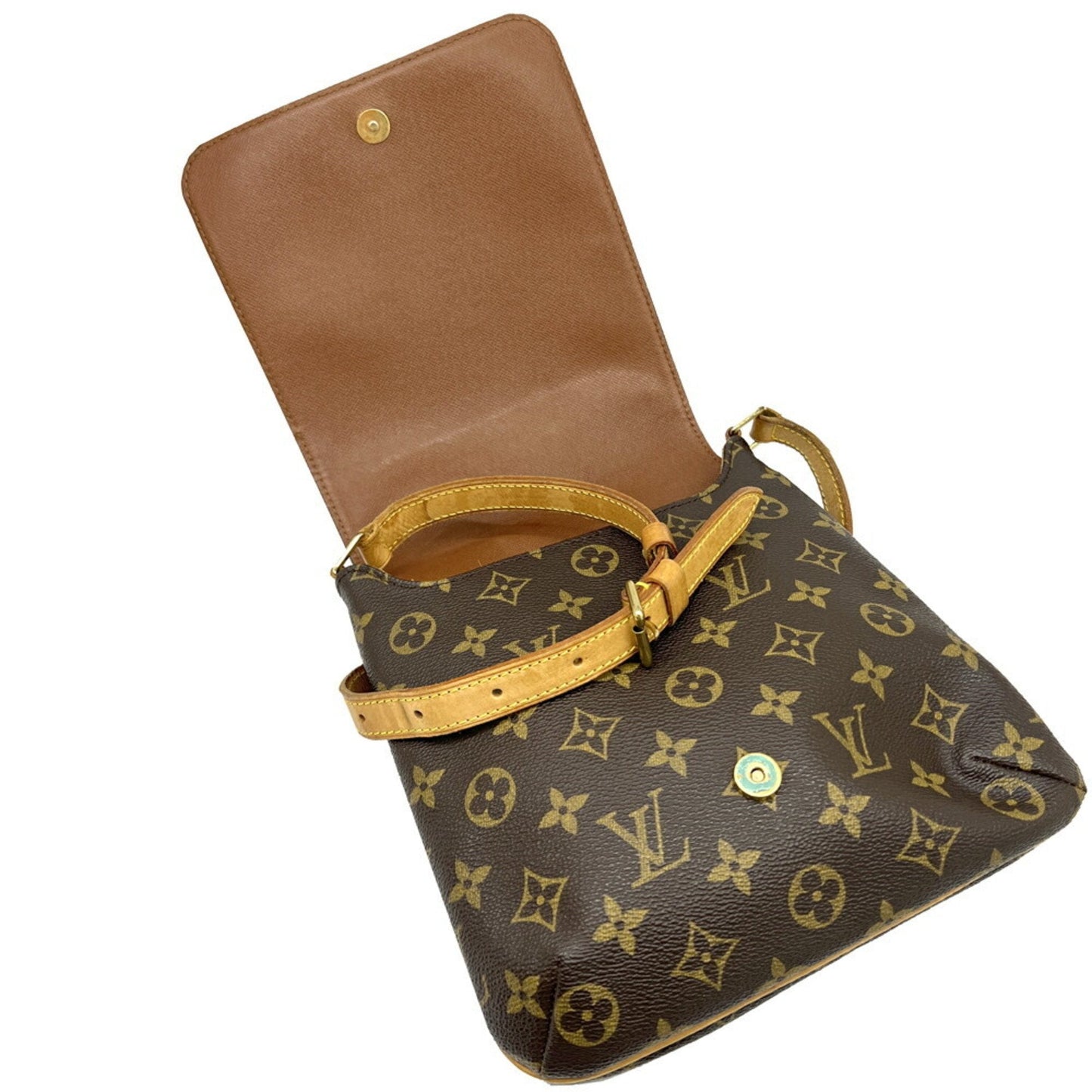 Louis Vuitton Brown Monogram Shoulder Bag