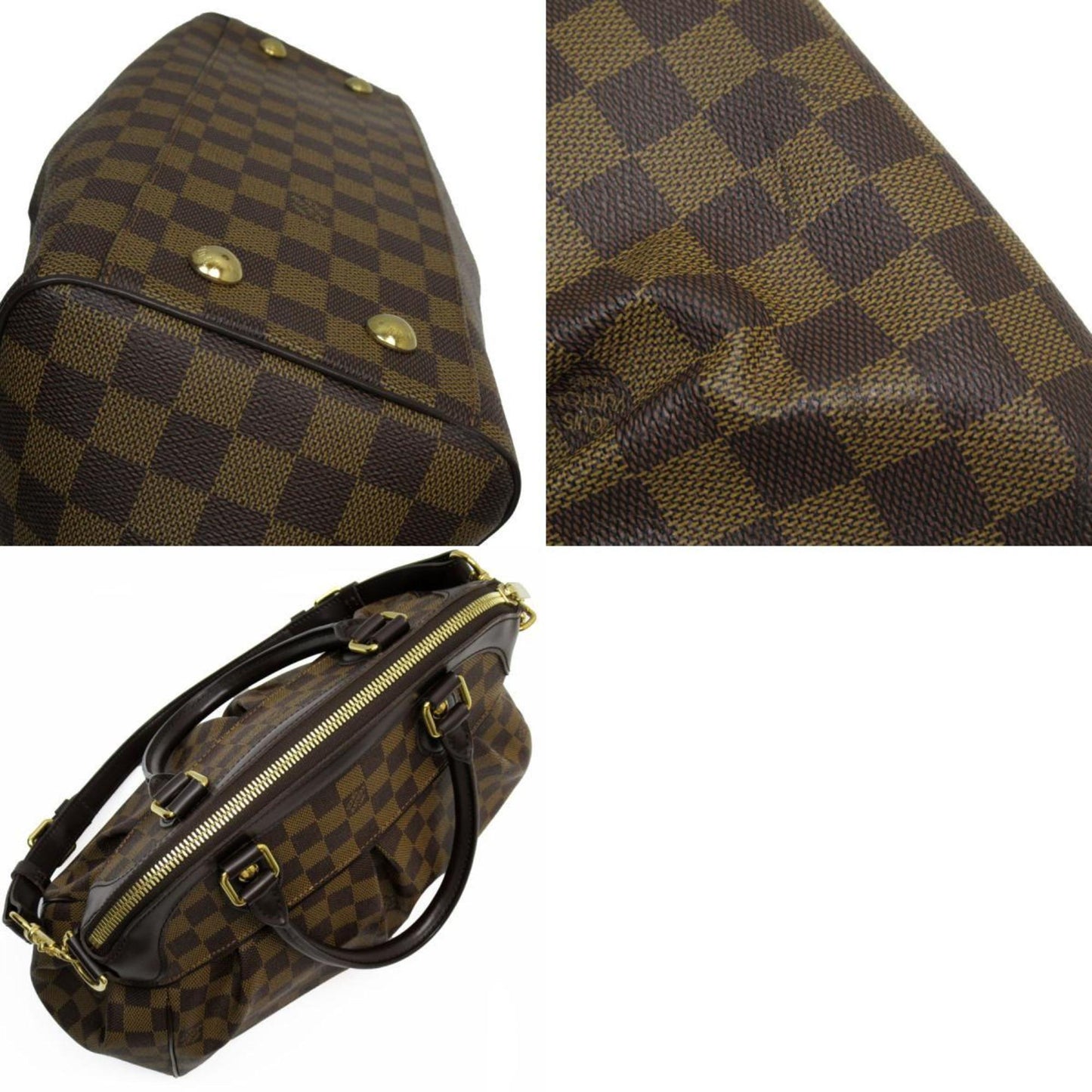 Louis Vuitton Brown Damier Canvas Handbag Shoulder Bag