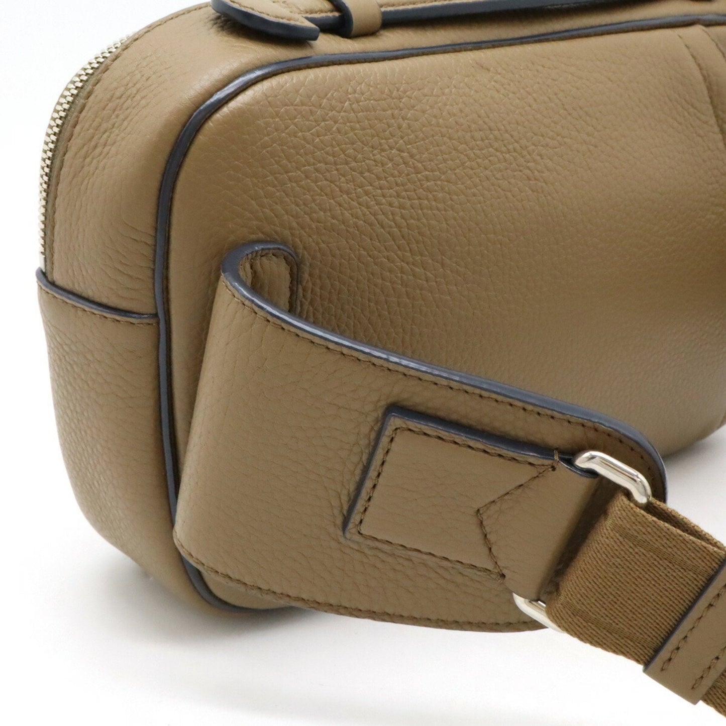 Louis Vuitton Beige Leather Shoulder Bag Sling Bag