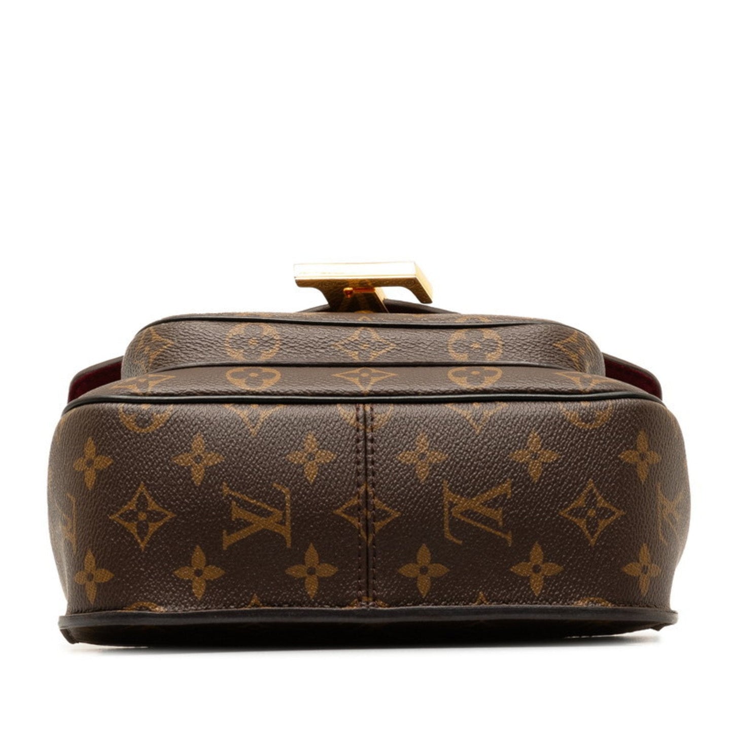 Louis Vuitton Brown Pvc Leather Shoulder Bag