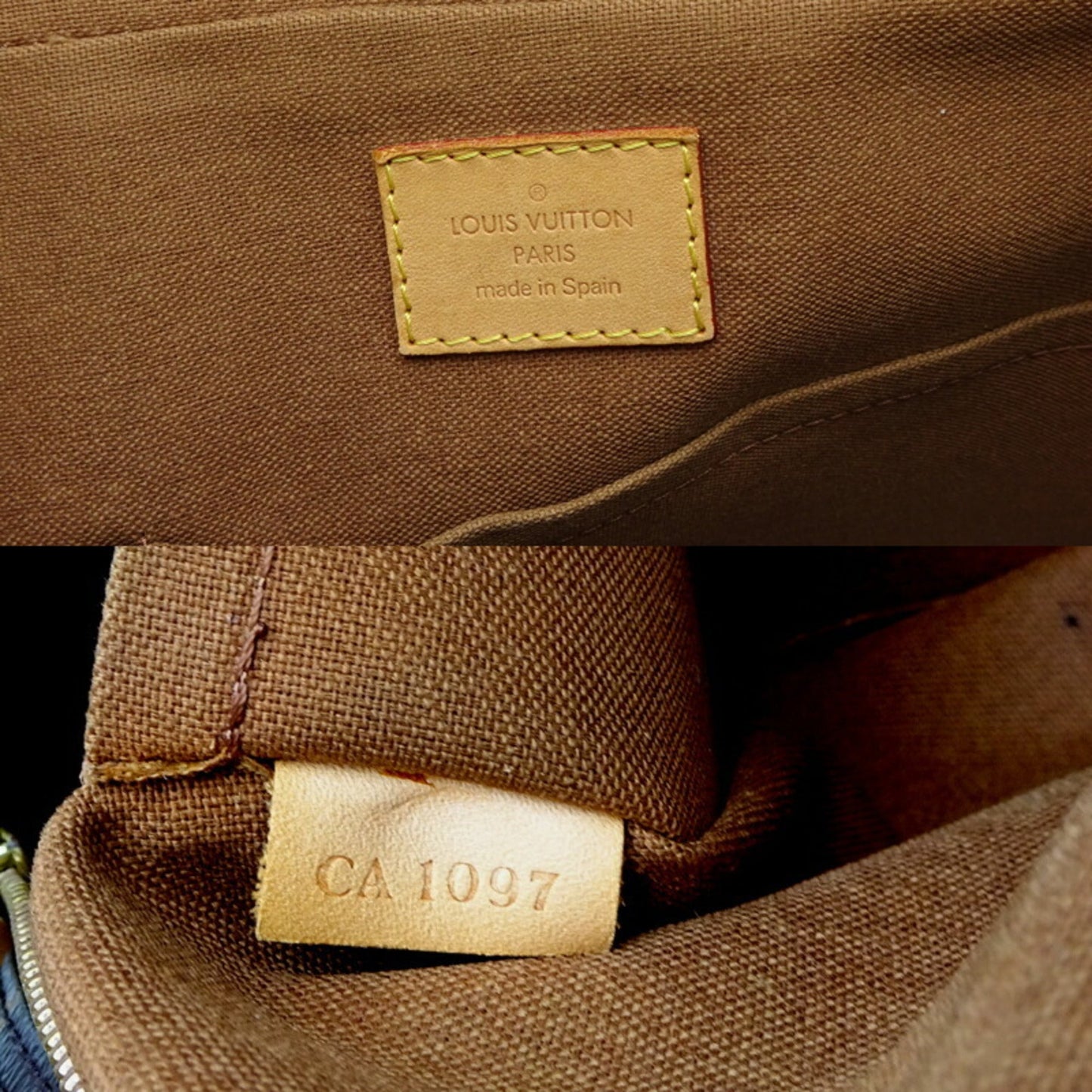 Louis Vuitton Brown Monogram Handbag Shoulder Bag