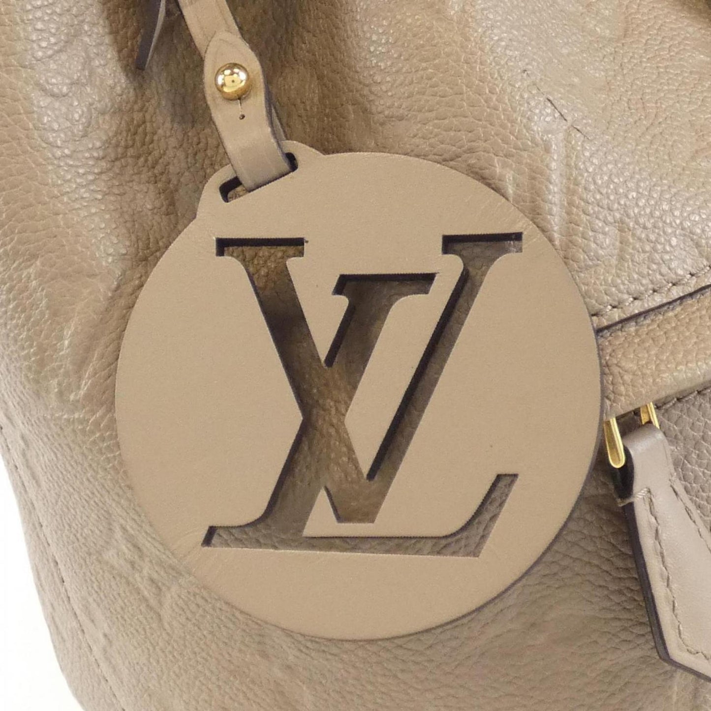 Louis Vuitton Tourterelle Leather Backpack