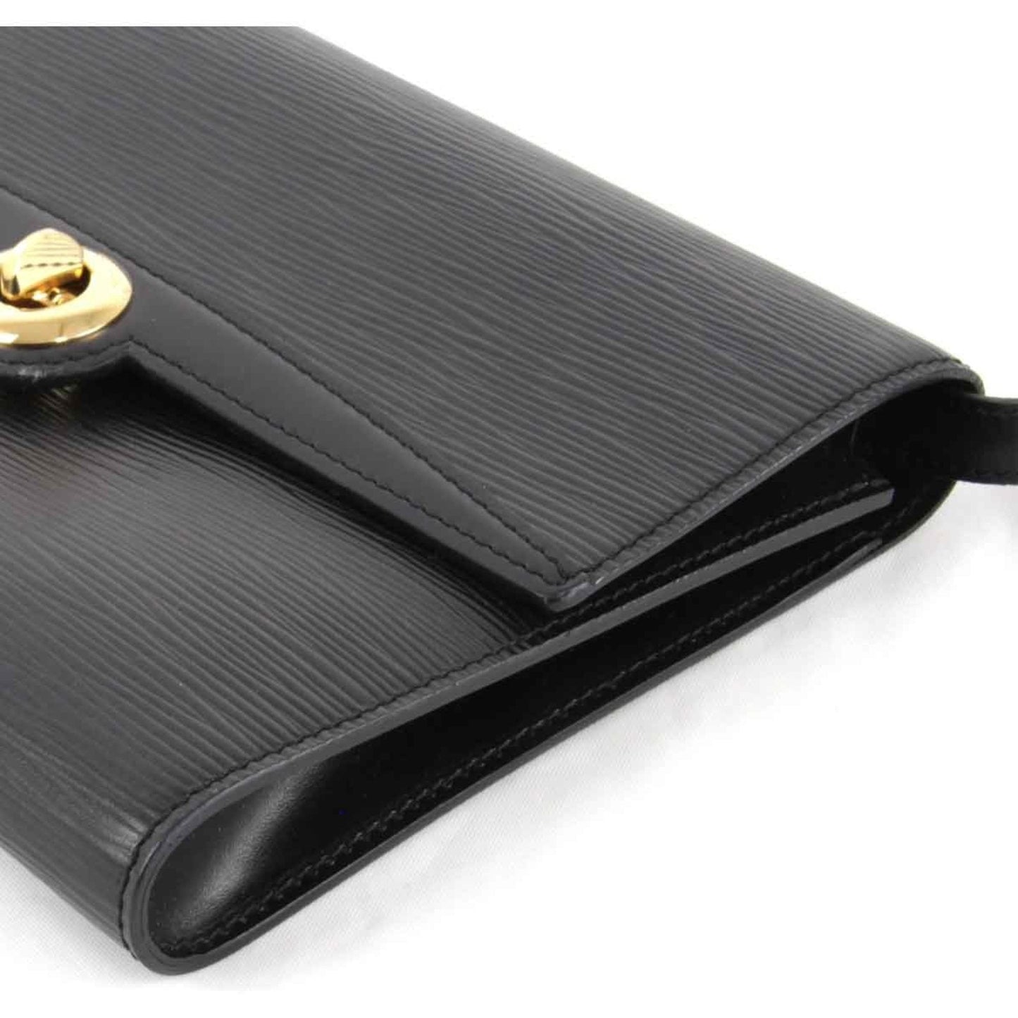Louis Vuitton Black Epi Leather Shoulder Bag