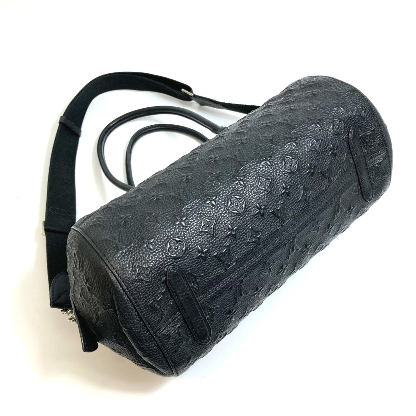Louis Vuitton Black Leather Shoulder Bag