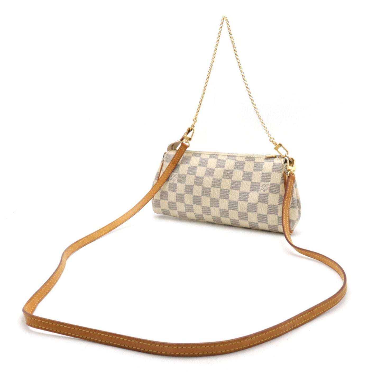 Louis Vuitton Ivory Damier Azur Pouch Shoulder Bag