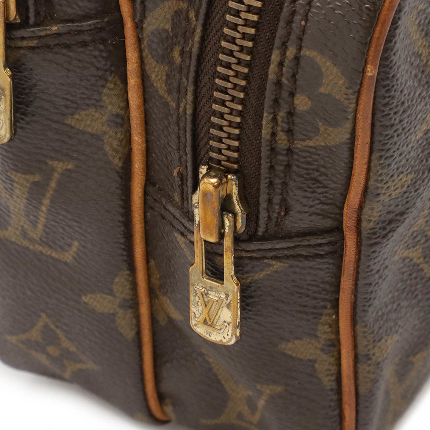 Louis Vuitton Brown Monogram Pochette Shoulder Bag