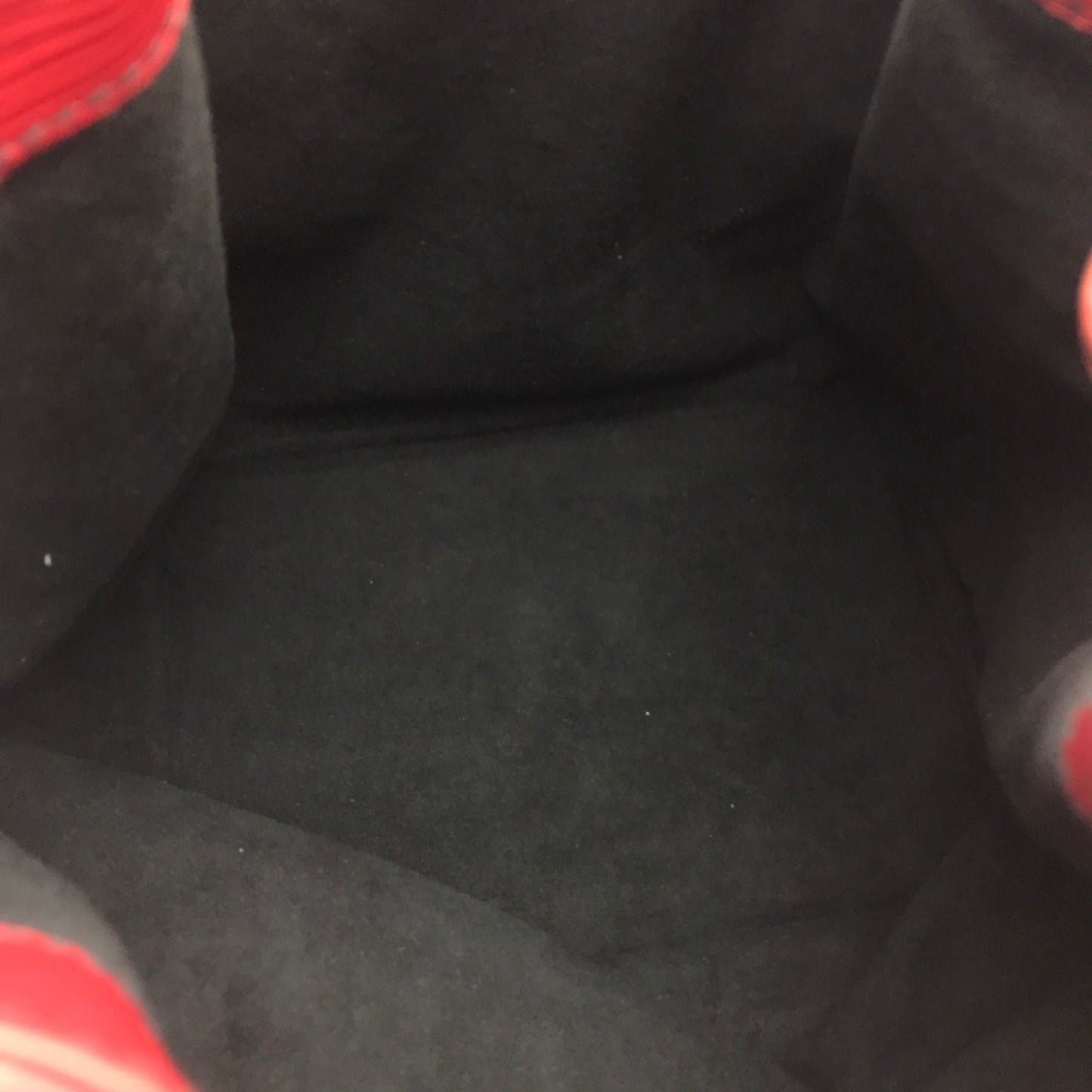 Louis Vuitton Red Leather Shoulder Bag