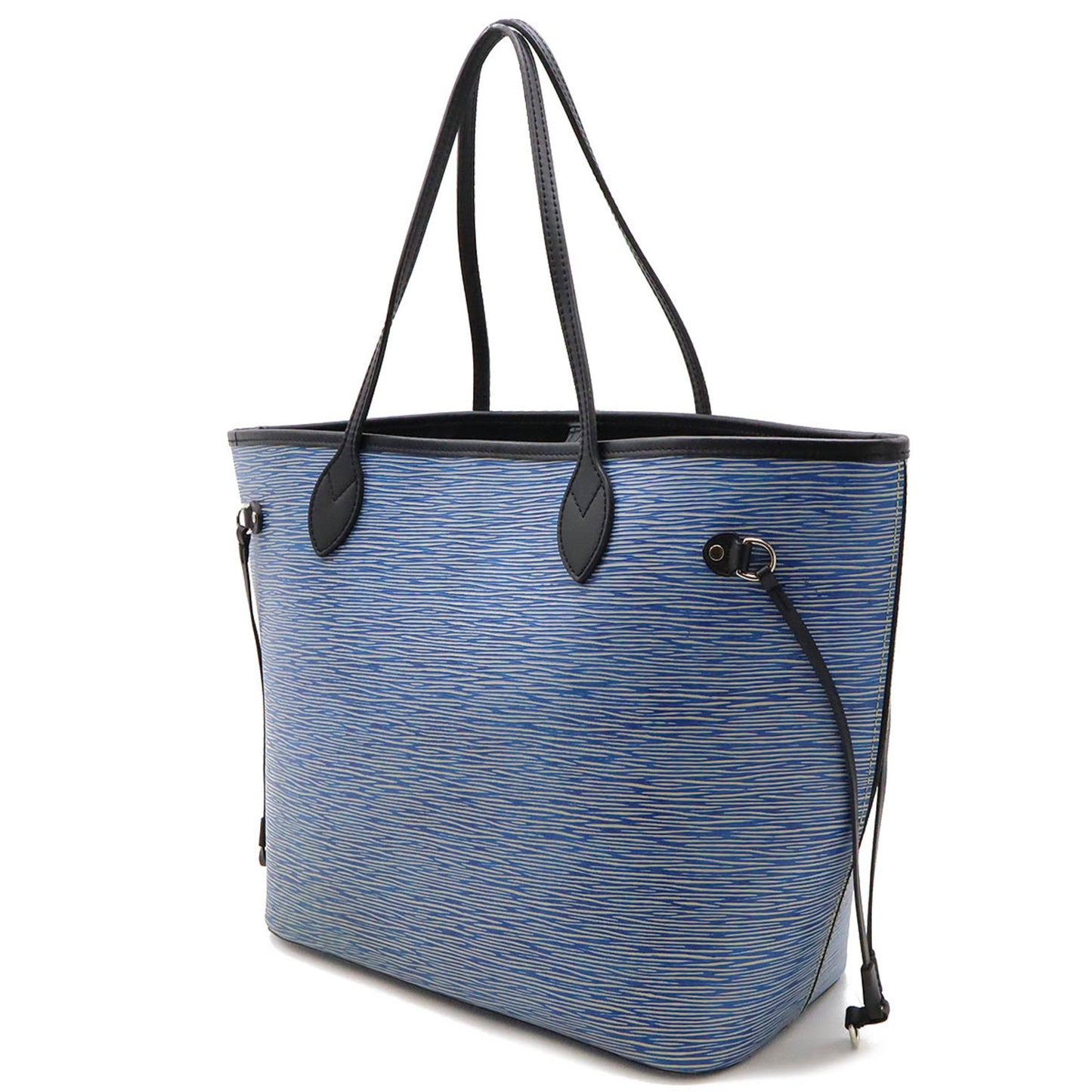 Louis Vuitton Blue Epi Leather Shoulder Bag Tote Bag