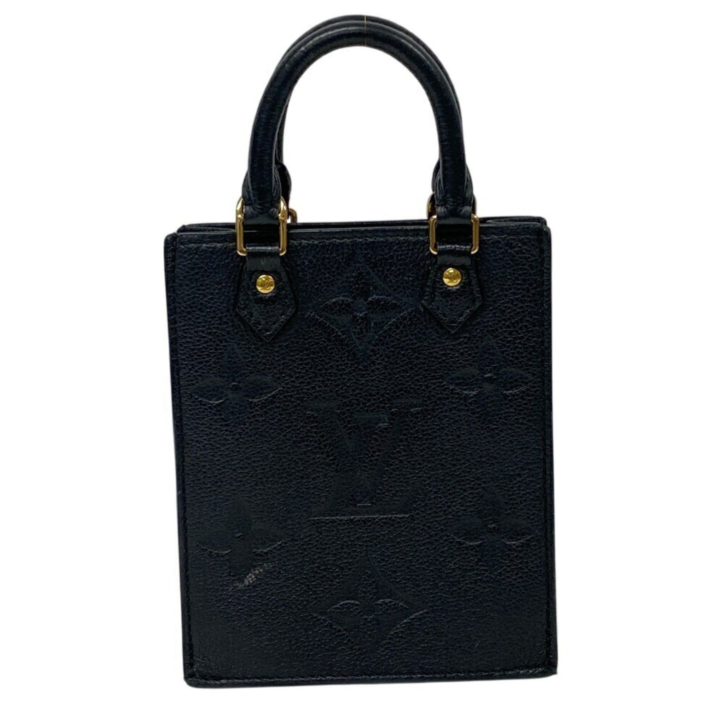 Louis Vuitton Monogram Navy Leather Shoulder Bag