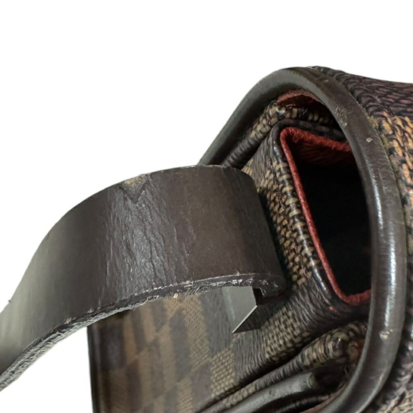 Louis Vuitton Damier Brown Damier Canvas Shoulder Bag