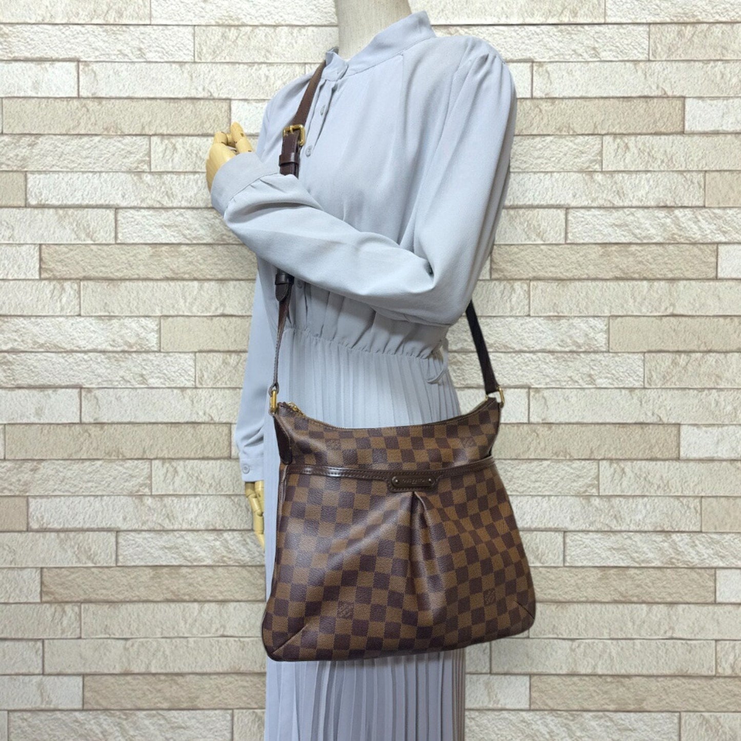 Louis Vuitton Brown Damier Canvas Shoulder Bag