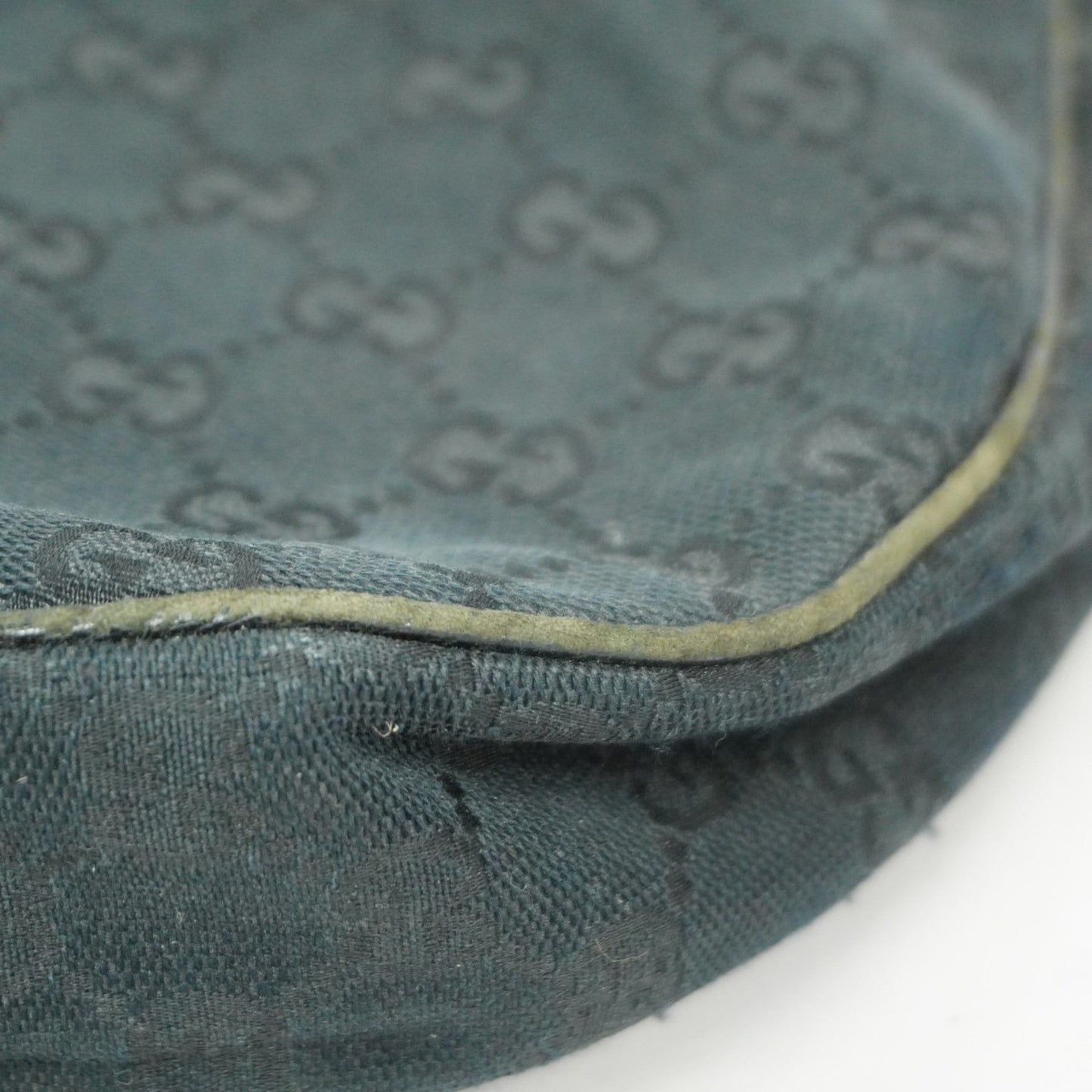 Gucci Black Canvas Shoulder Bag