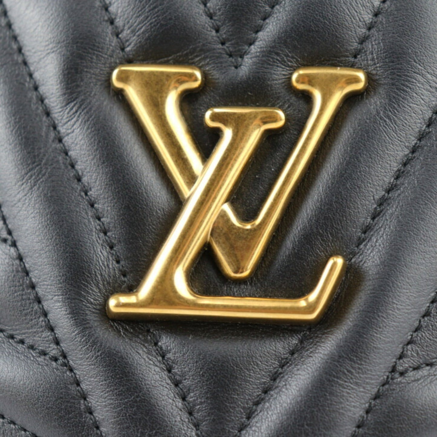 Louis Vuitton Black Leather Fanny Pack Shoulder Bag