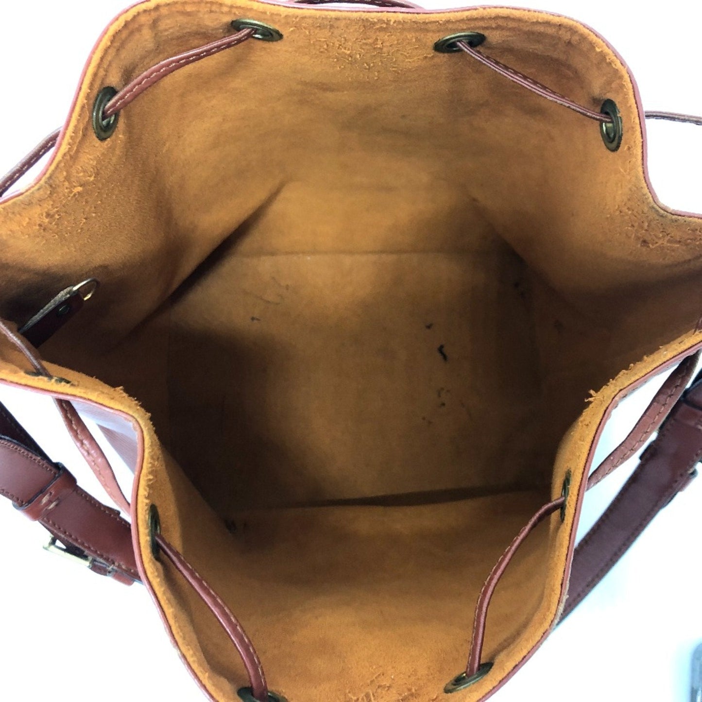 Louis Vuitton Brown Leather Shoulder Bag
