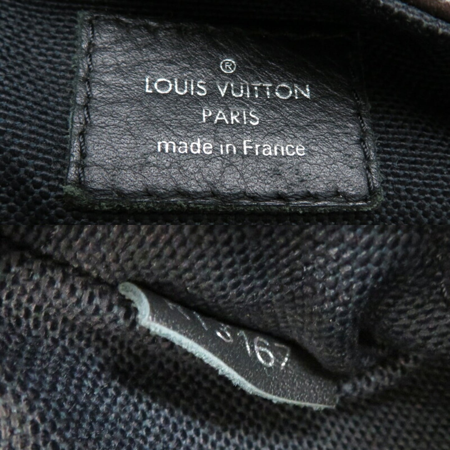 Louis Vuitton Marron Utah Leather Backpack
