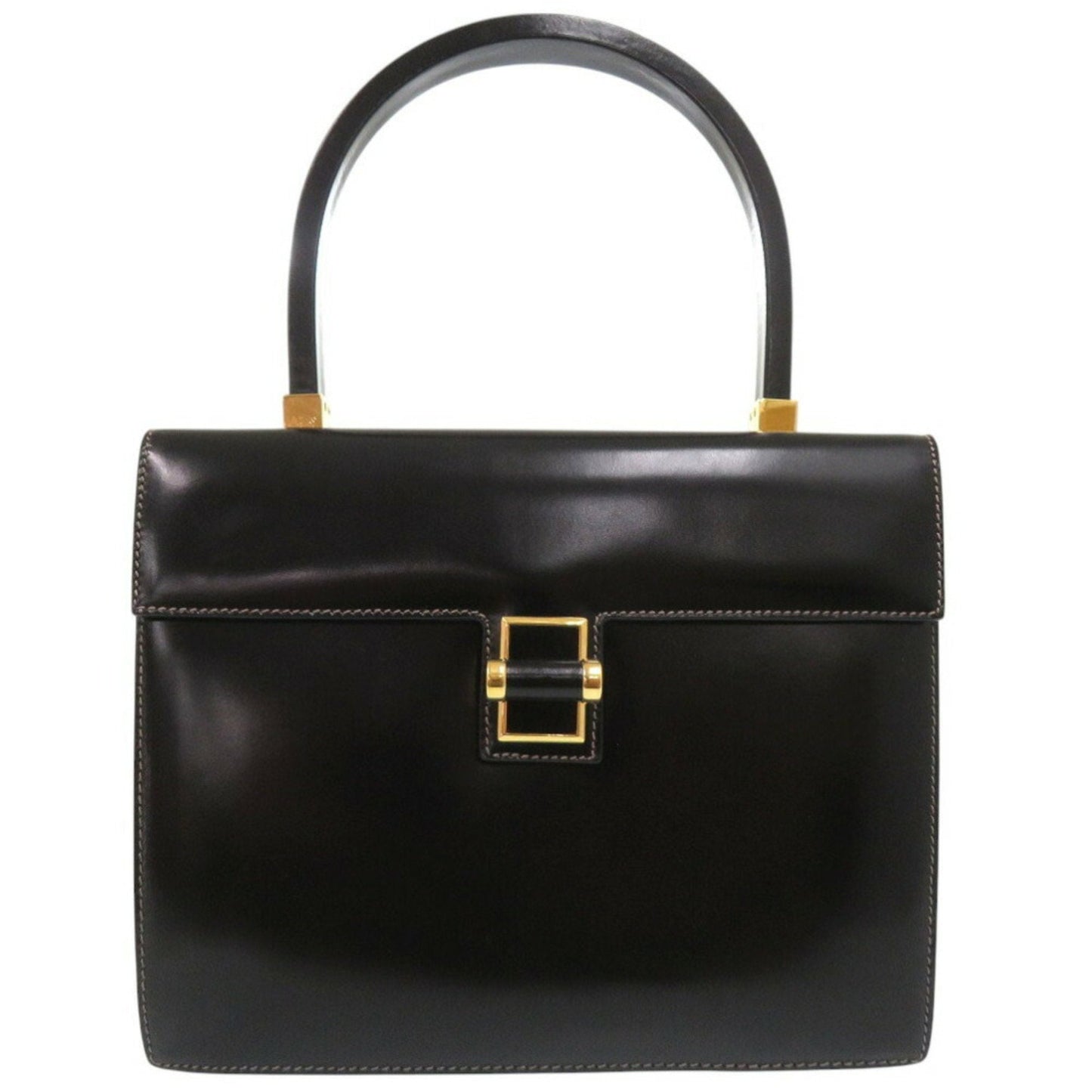 Gucci Black Leather Handbag ()