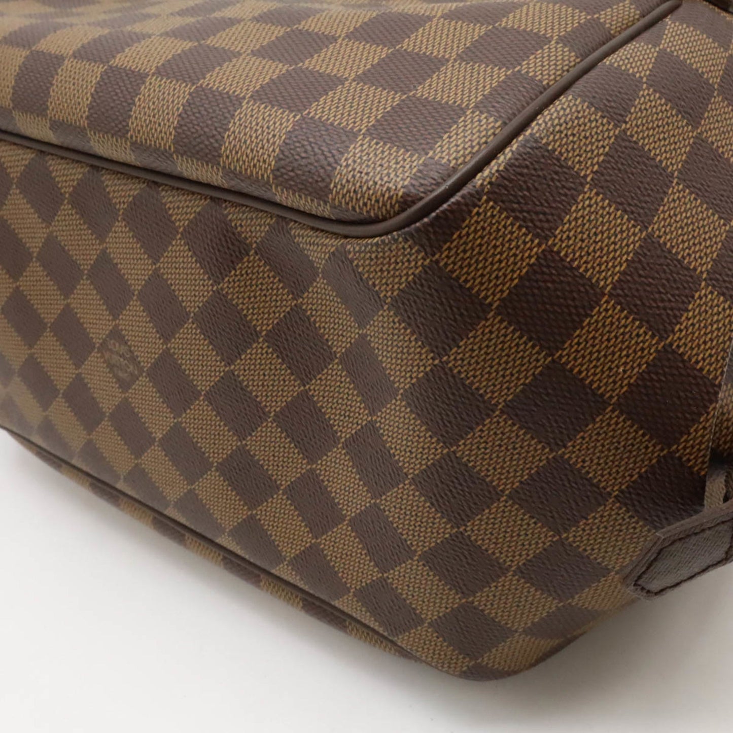 Louis Vuitton Brown Damier Canvas Pvc Handbag Shoulder Bag Tote Bag