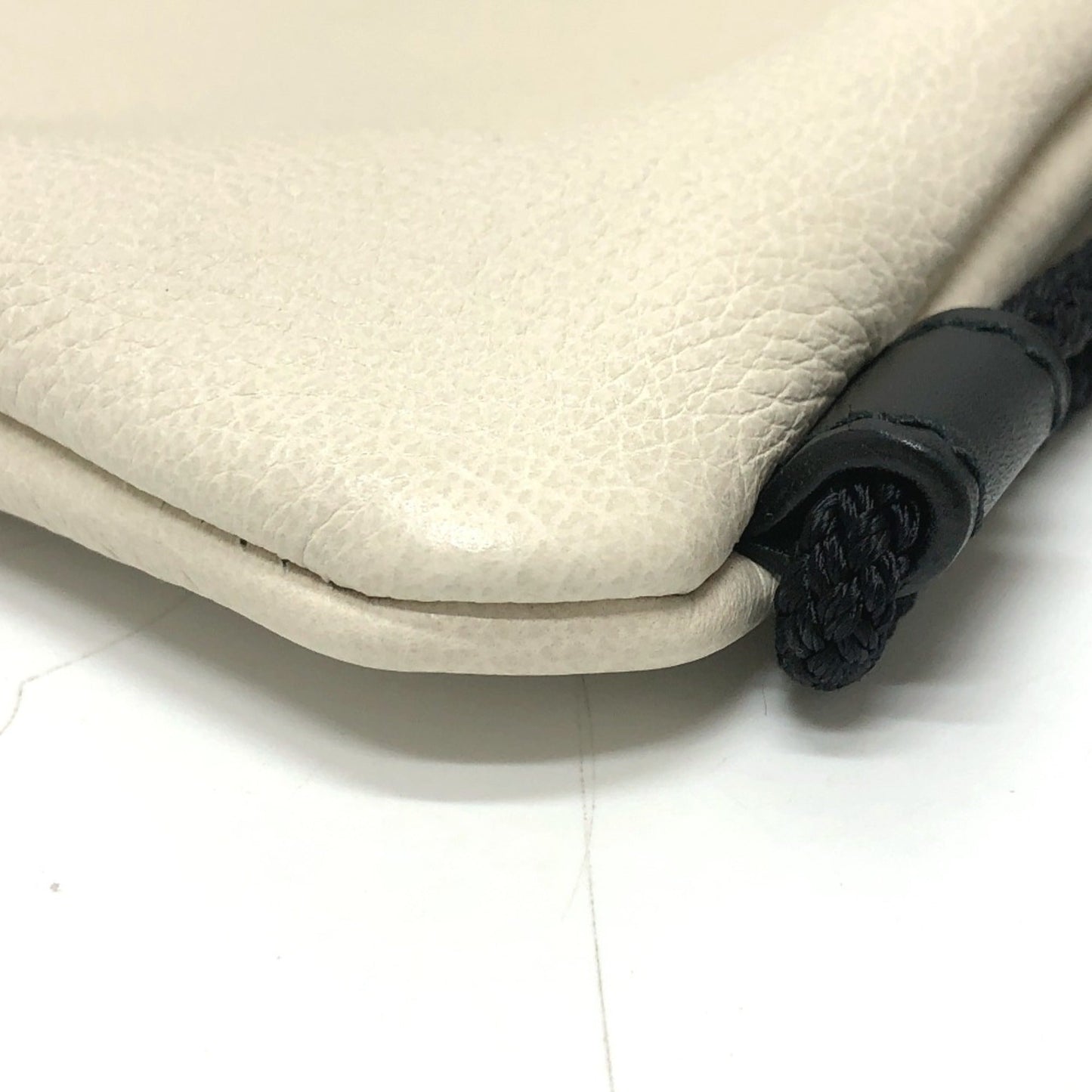 Gucci White Leather Backpack