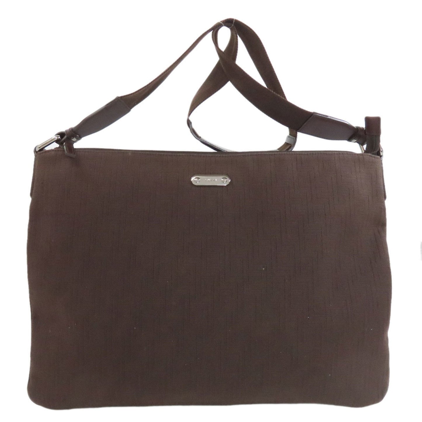 Gucci Brown Canvas Shoulder Bag