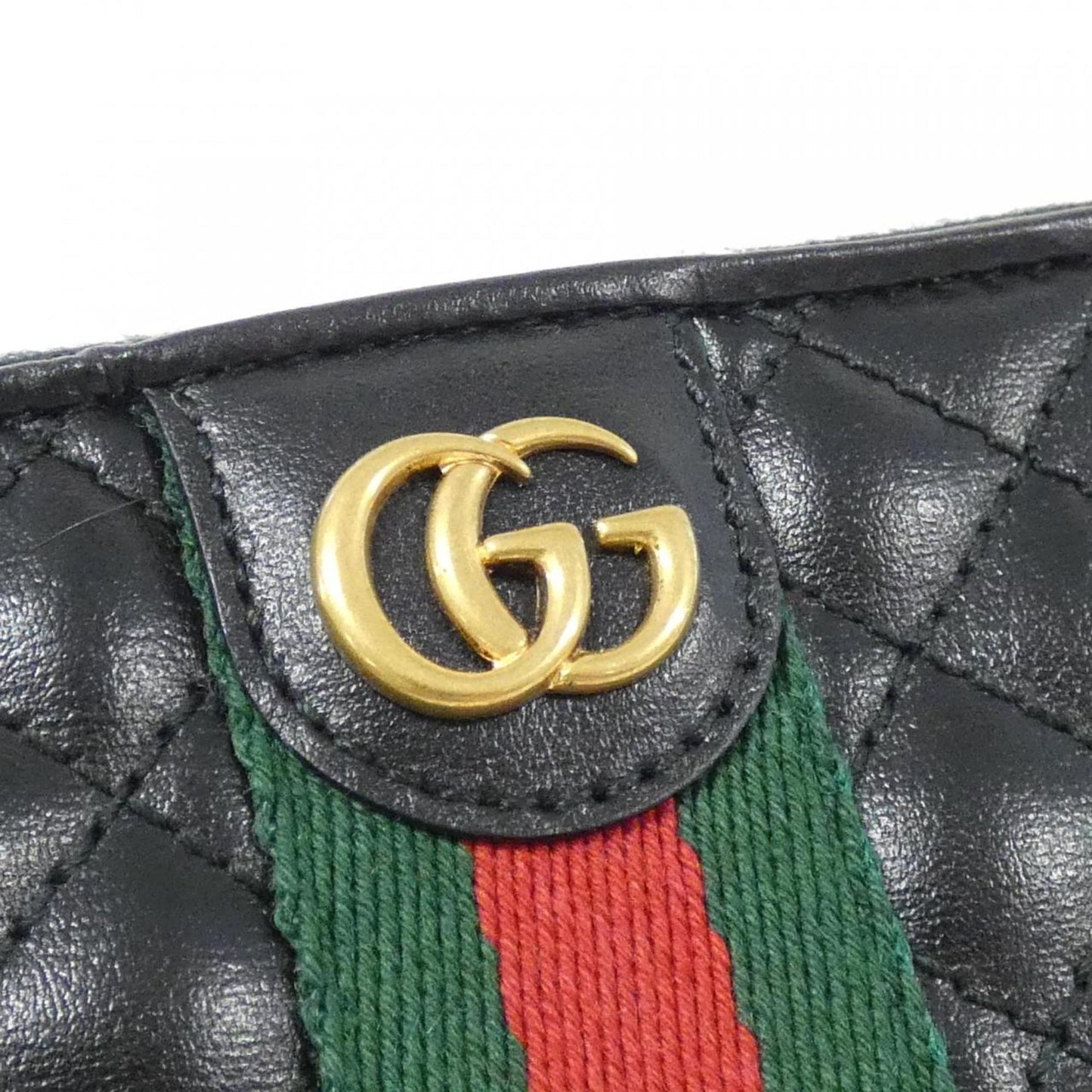 Gucci Black Leather Long Wallet (Bi-Fold)