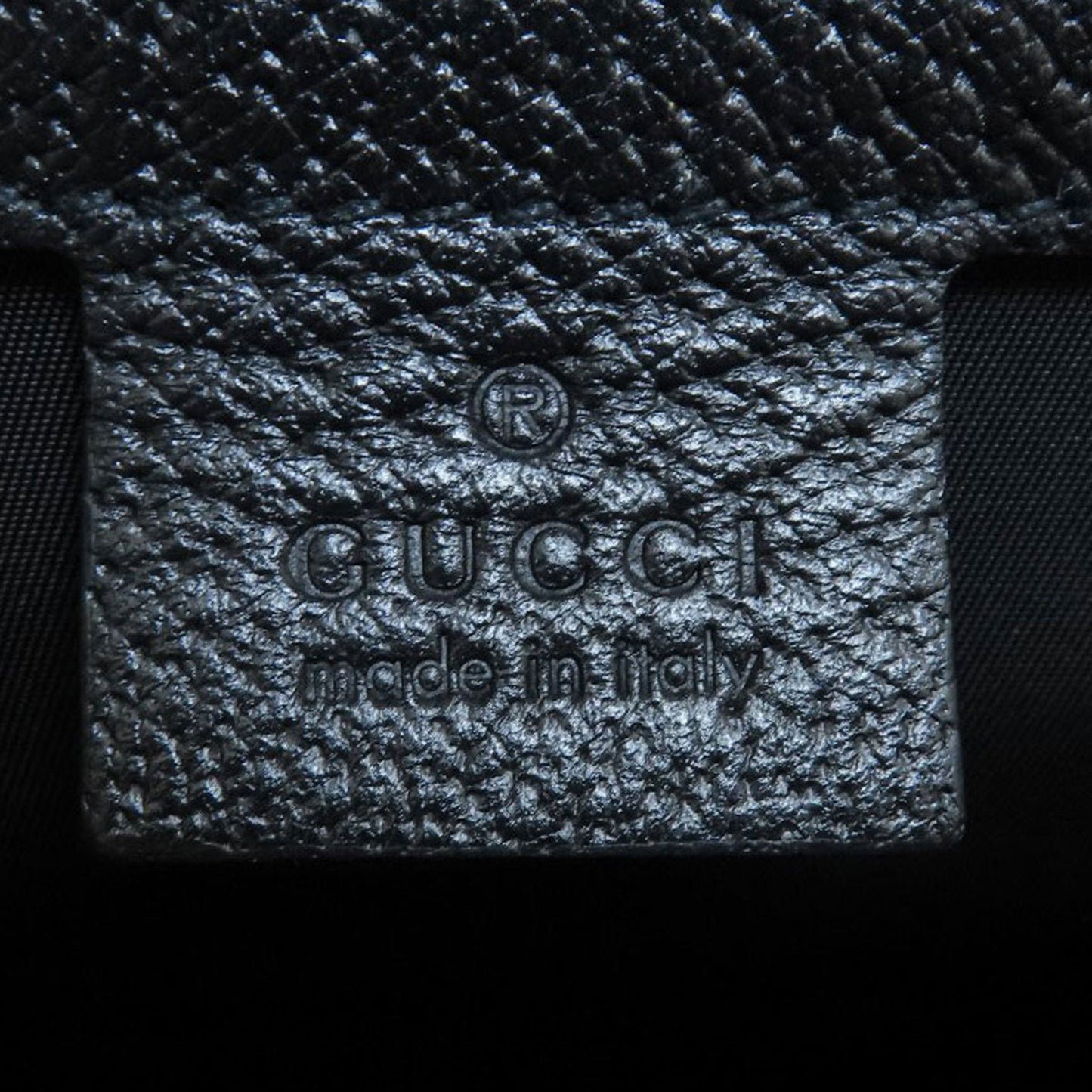 Gucci Black Canvas Tote Bag