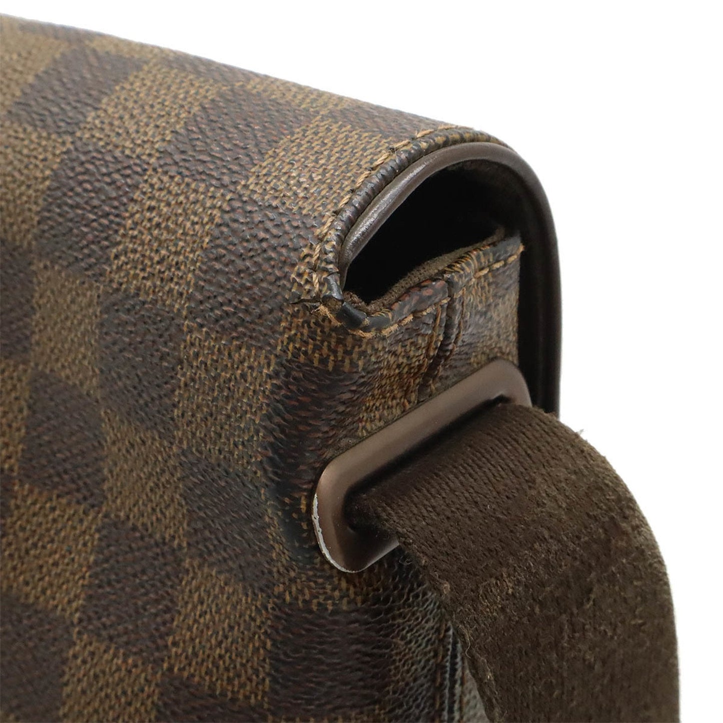 Louis Vuitton Brown Pvc Shoulder Bag