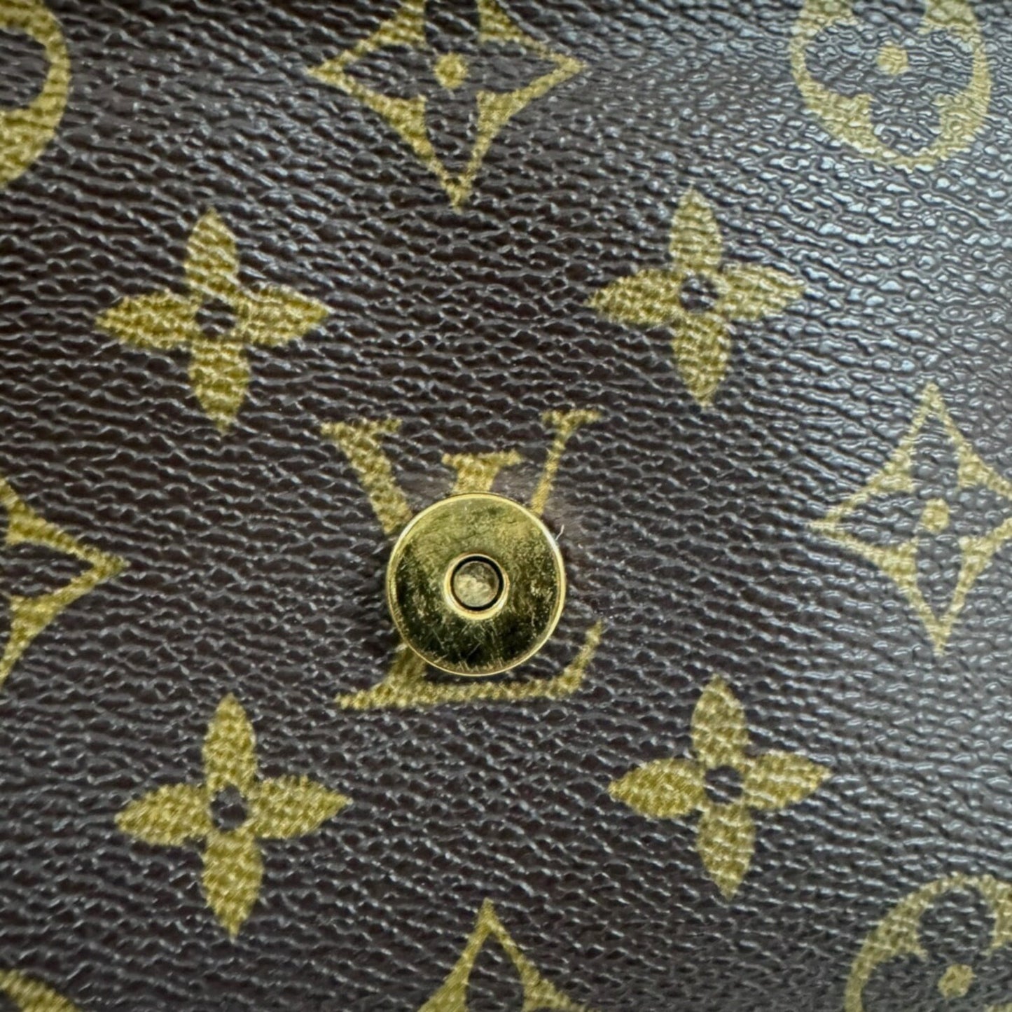 Louis Vuitton Brown Monogram Pochette Shoulder Bag