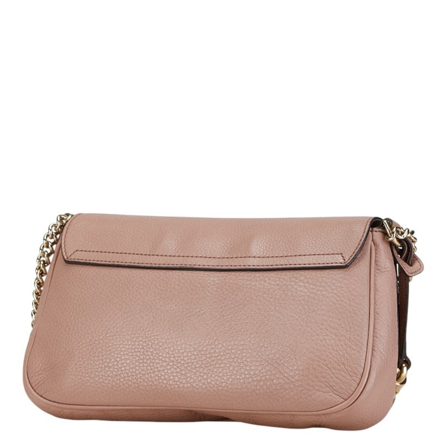Gucci Pink Leather Shoulder Bag