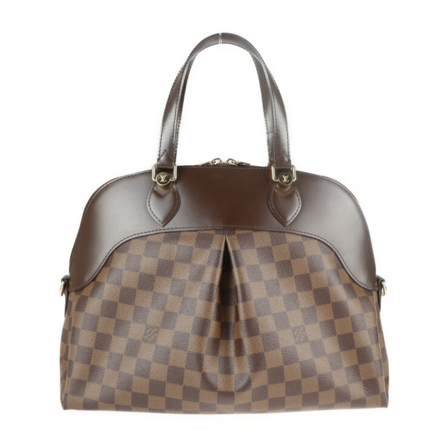 Louis Vuitton Brown Damier Canvas Handbag Shopping Bag Shoulder Bag Tote Bag