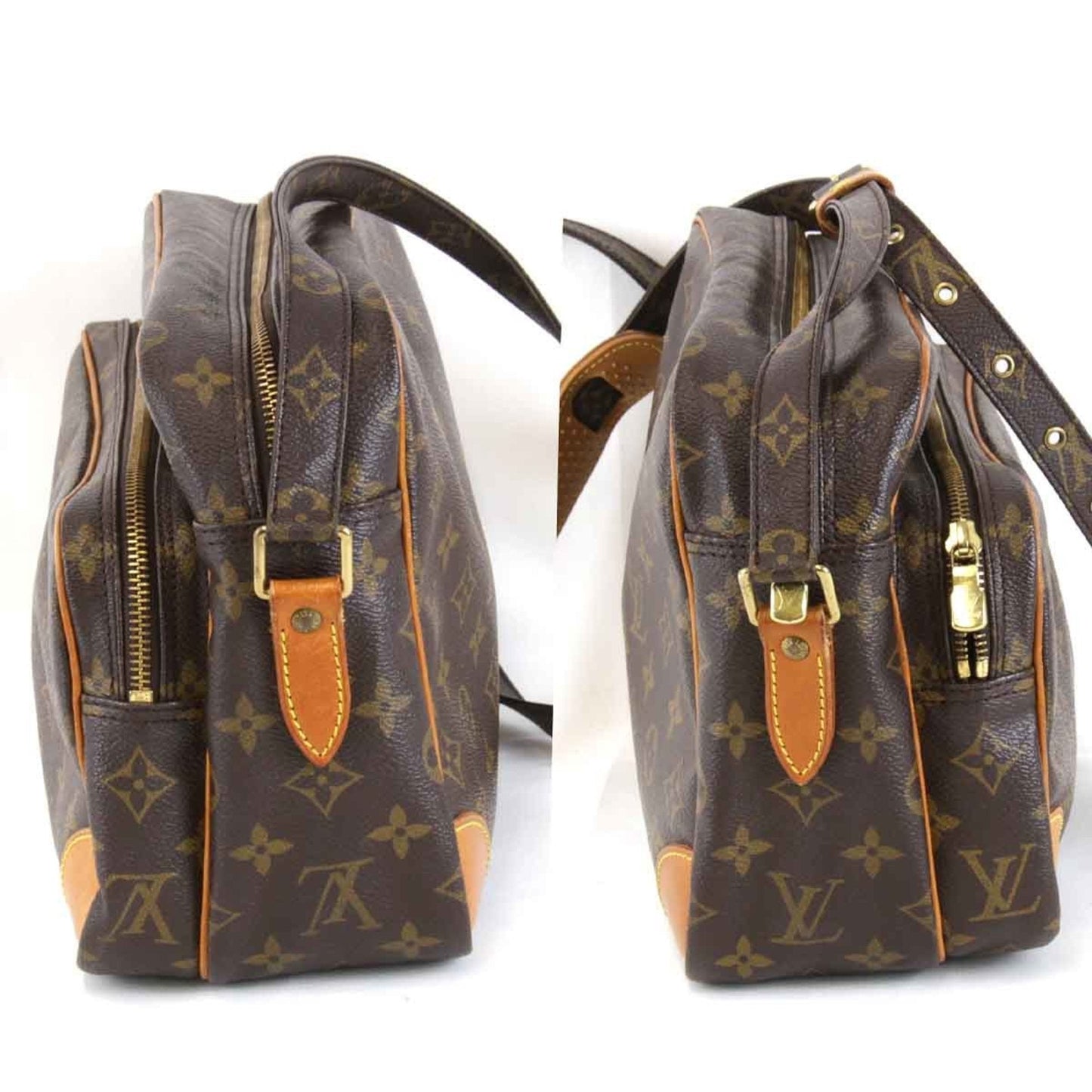 Louis Vuitton Brown Monogram Canvas Shoulder Bag