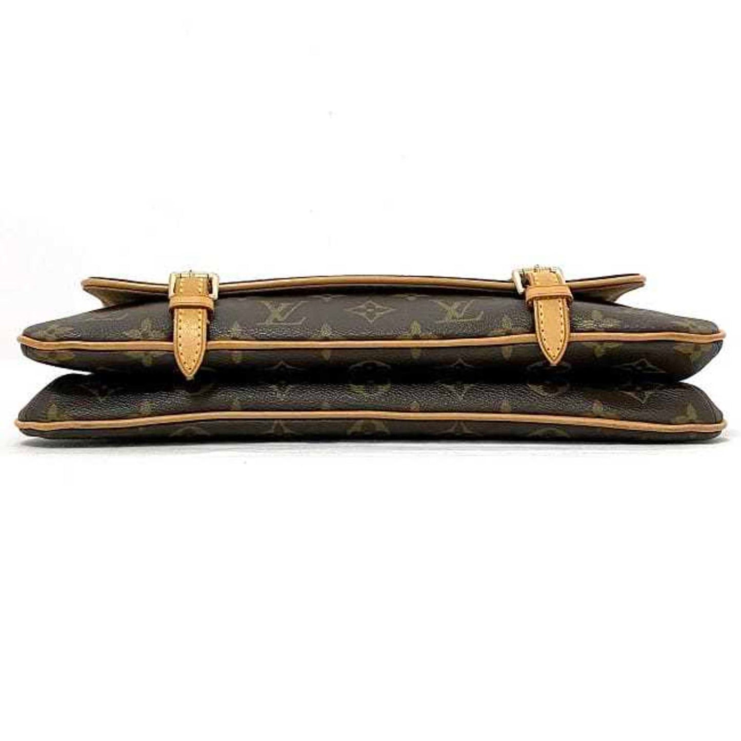 Louis Vuitton Monogram Beige Brown Monogram Monogram Handbag Shoulder Bag