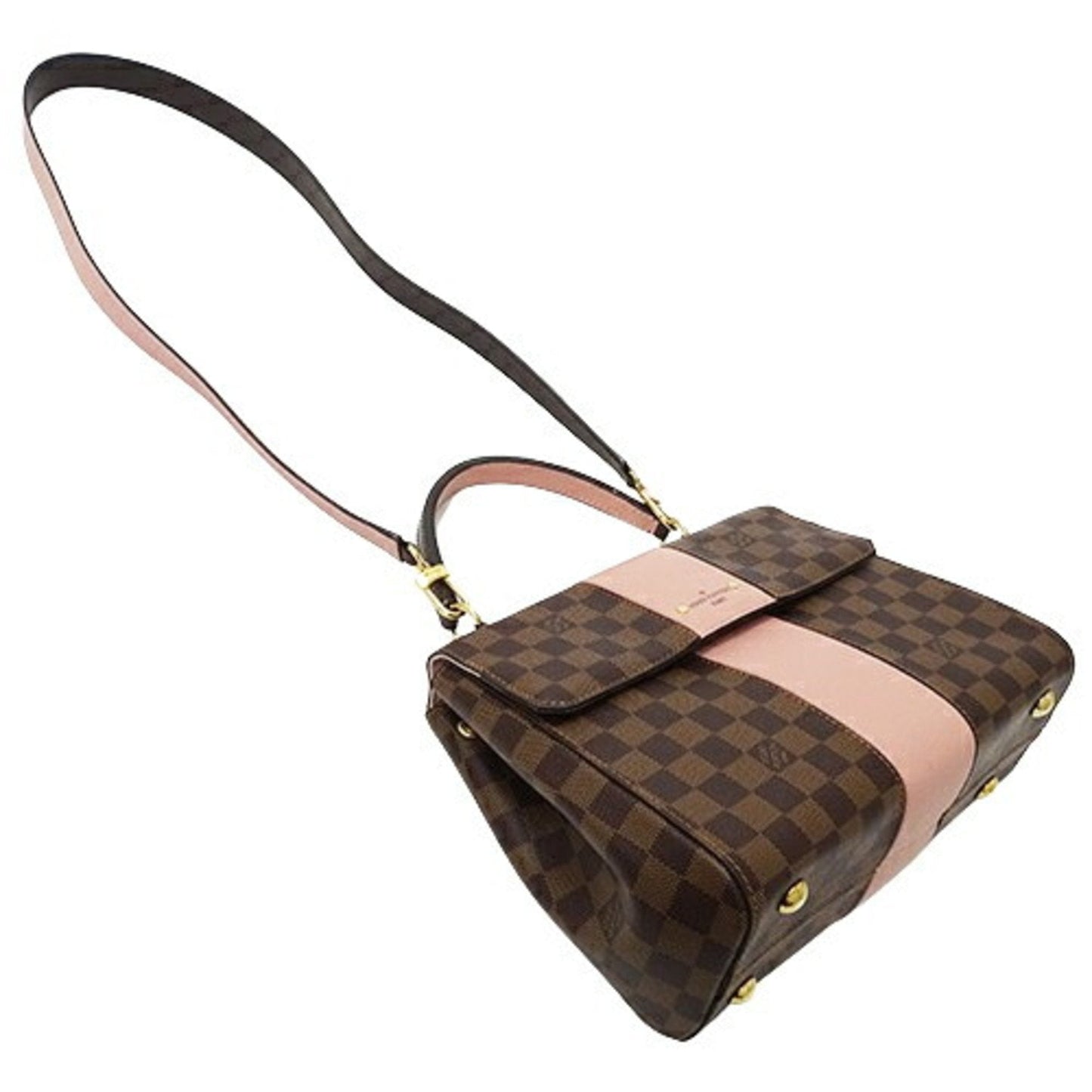 Louis Vuitton Brown Damier Canvas Magnolia Damier Canvas Handbag Shoulder Bag