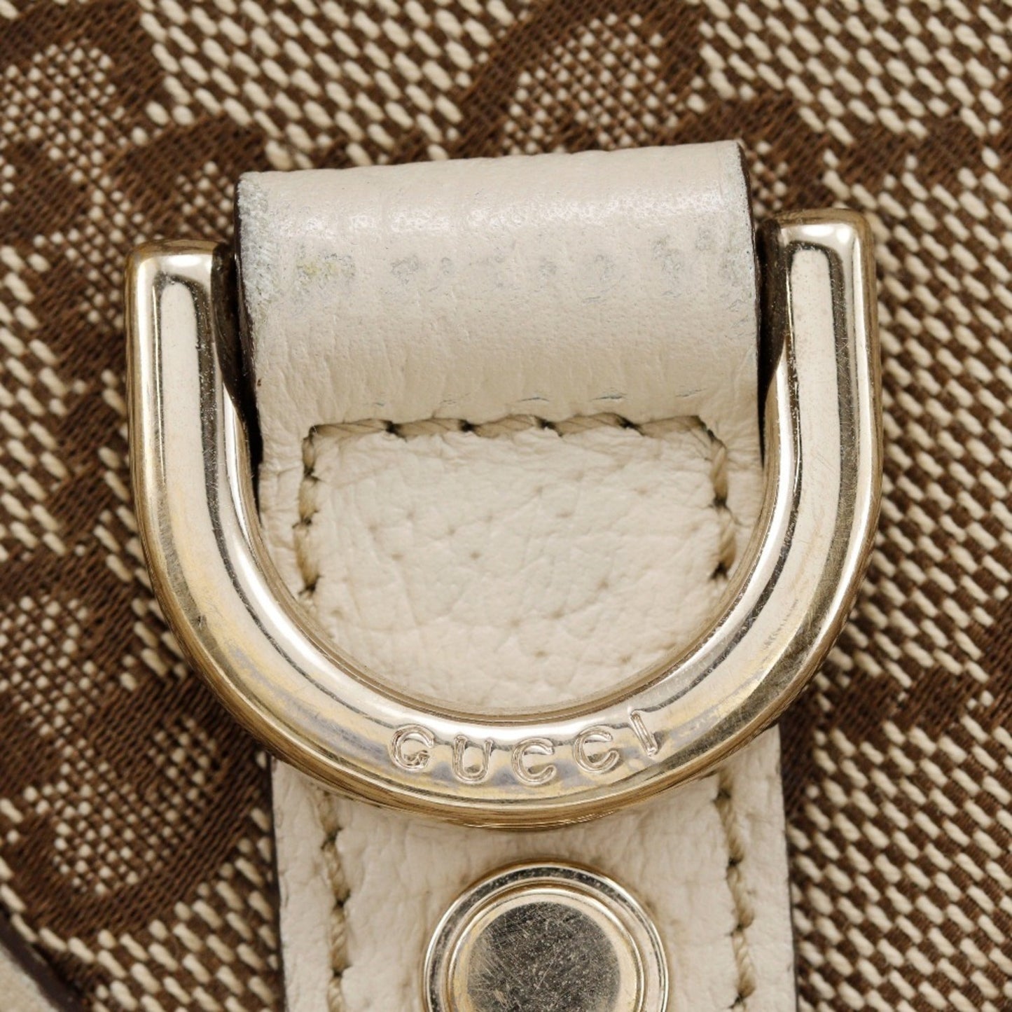 Gucci Abbey Brown Gg Canvas Tote Bag