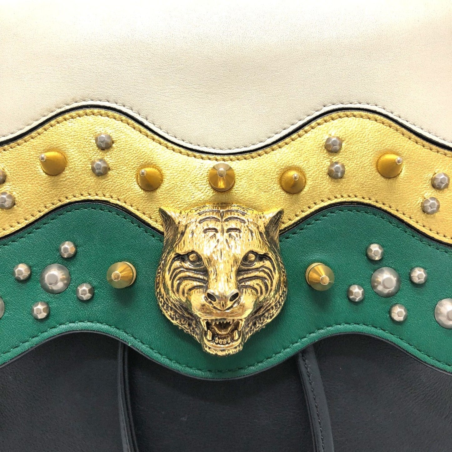 Gucci Black Leather Backpack