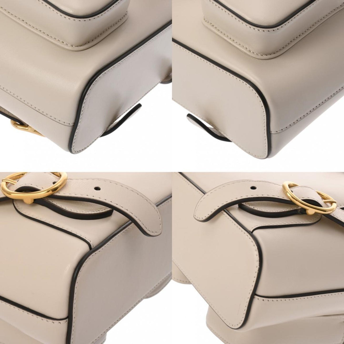 Gucci Ivory Leather Backpack
