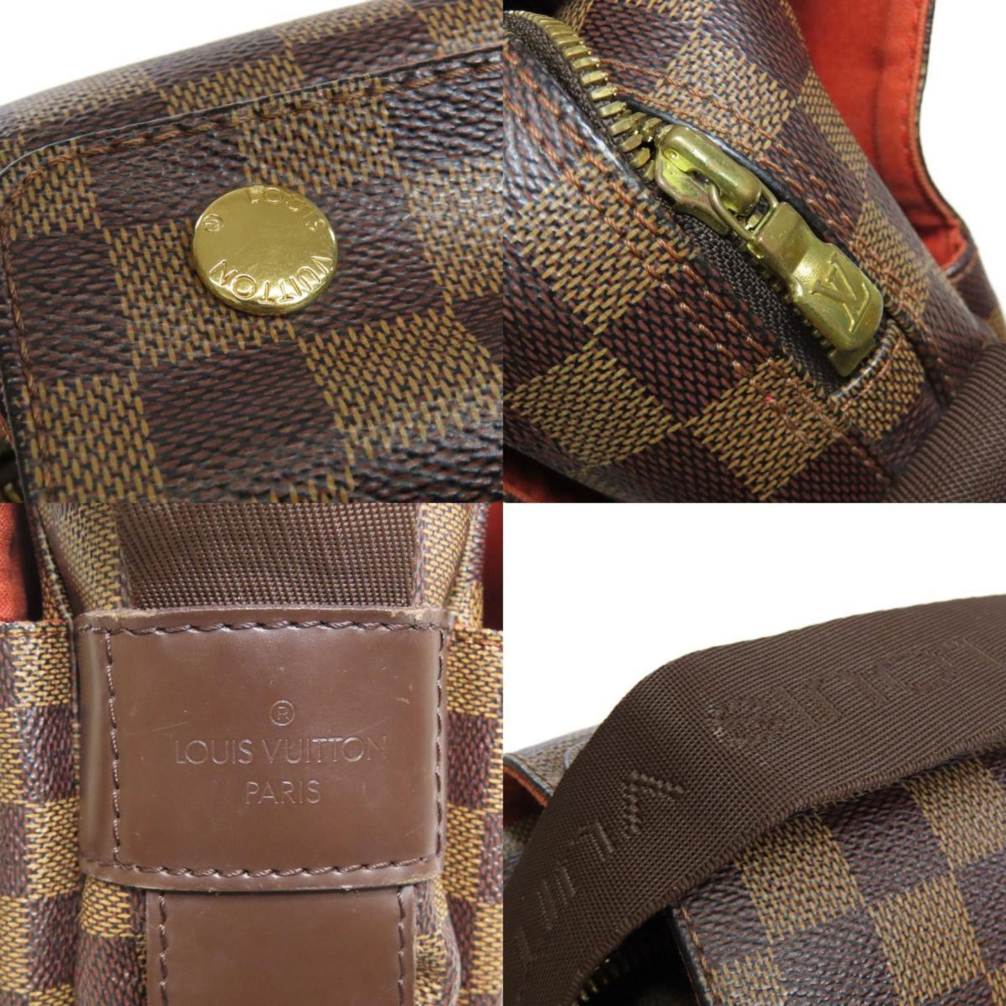 Louis Vuitton Brown Damier Canvas Shoulder Bag